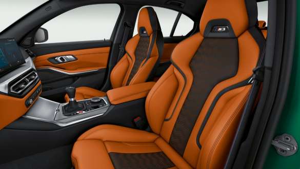 Сиденья M Sport BMW M3 Седан G80 2020 BMW M3 Седан G80 2020 сиденье M Sport интерьер
