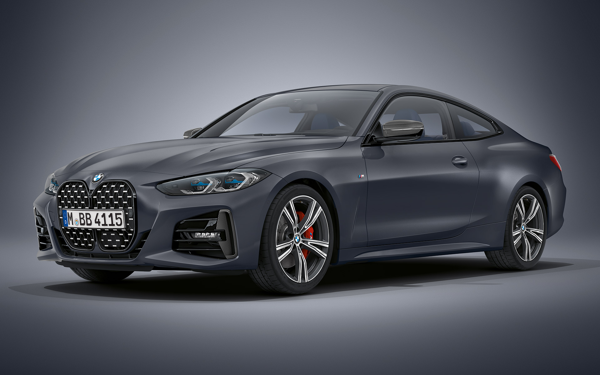 BMW Individual в цвете Frozen Deep Grey metallic BMW 4 серии Coupe G22 2020 BMW 4 СЕРИИ COUPЕ В BMW INDIVIDUAL В ЦВЕТЕ FROZEN DEEP GREY METALLIC.