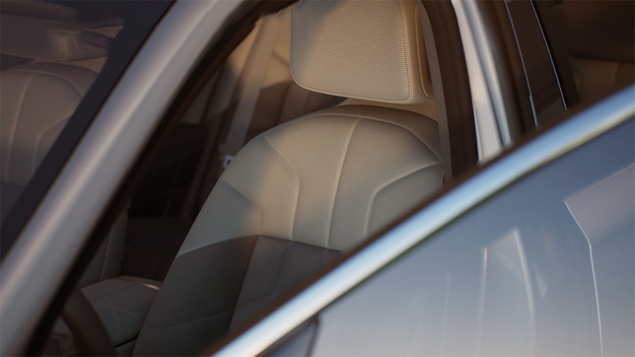 BMW i7 G70 Экстерьер Great entrance Moment, видео BMW i7 Седан G70 BMW Individual Oxid grey metallic, Функция приветствия Great Entrance Moments экстерьер, видео