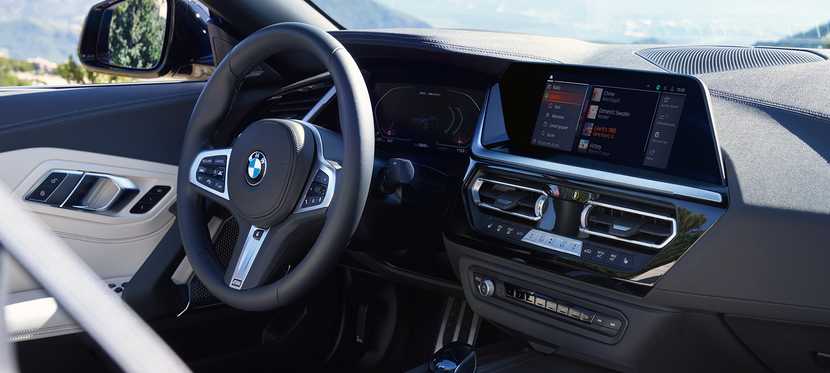 BMW Z4 M40i G29 2022, цифровые технологии