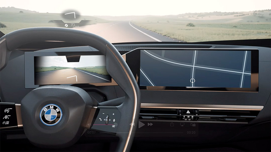 Видео, BMW Live Cockpit Professional, автомобили M BMW 7 серии G70 Автомобили M BMW 7 серии G70, видео, BMW Live Cockpit Professional