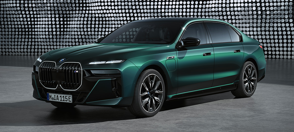 Aurora Diamond Green, специальные лакокрасочные покрытия, автомобили M BMW 7 серии G70 Автомобили M BMW 7 серии G70, специальные лакокрасочные покрытия, Aurora Diamond Green