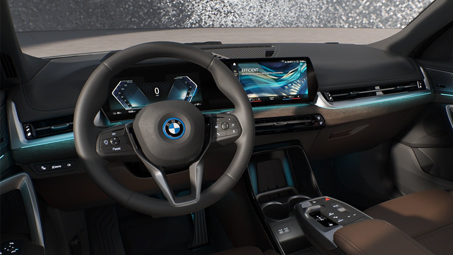 Режимы My Modes BMW X1 U11 BMW X1 U11 ICE xLine в цвете Utah orange metallic, режимы My Modes