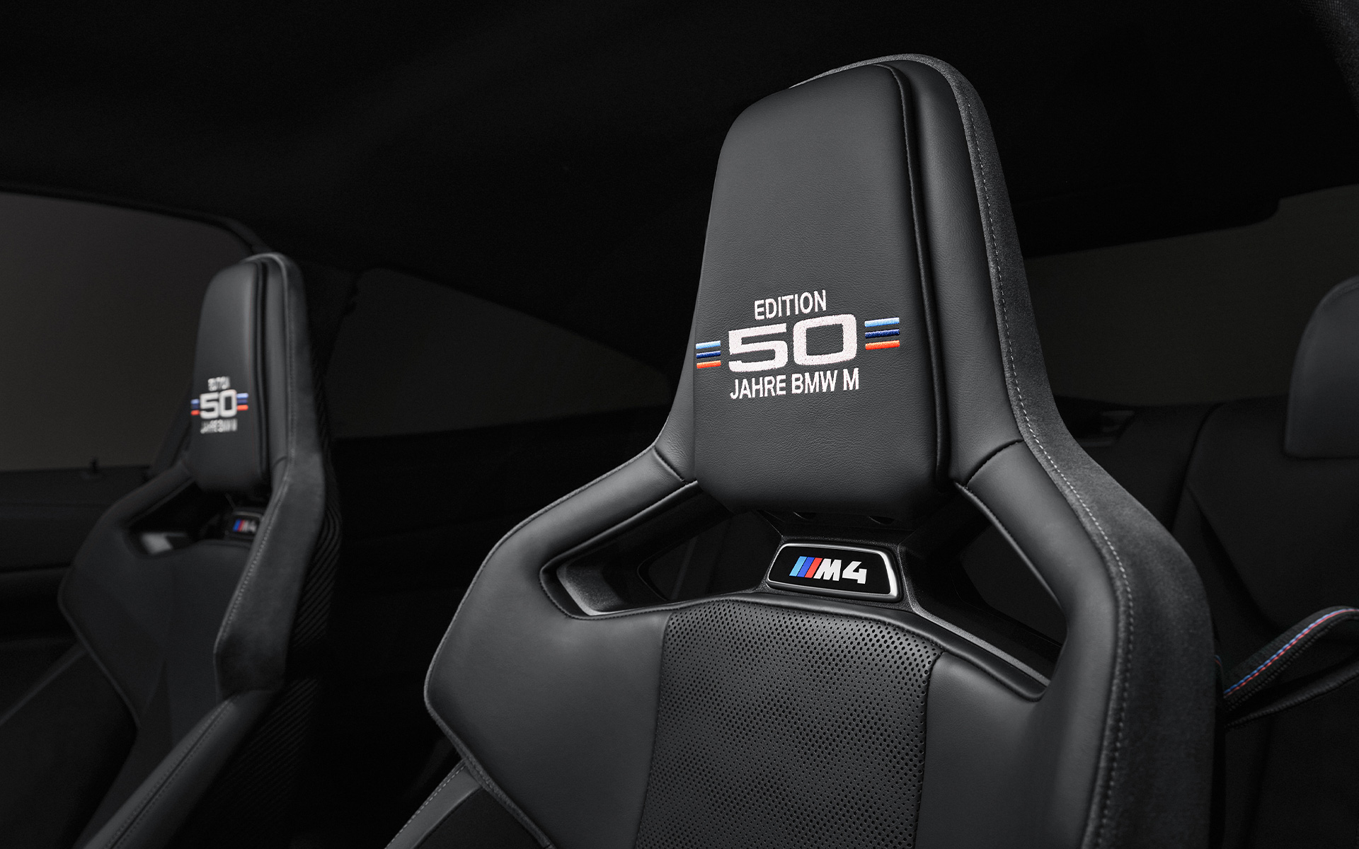 BMW M4 Competition G82 50 лет, сиденья BMW M BMW M4 Competition G82 50 лет, сиденья BMW M