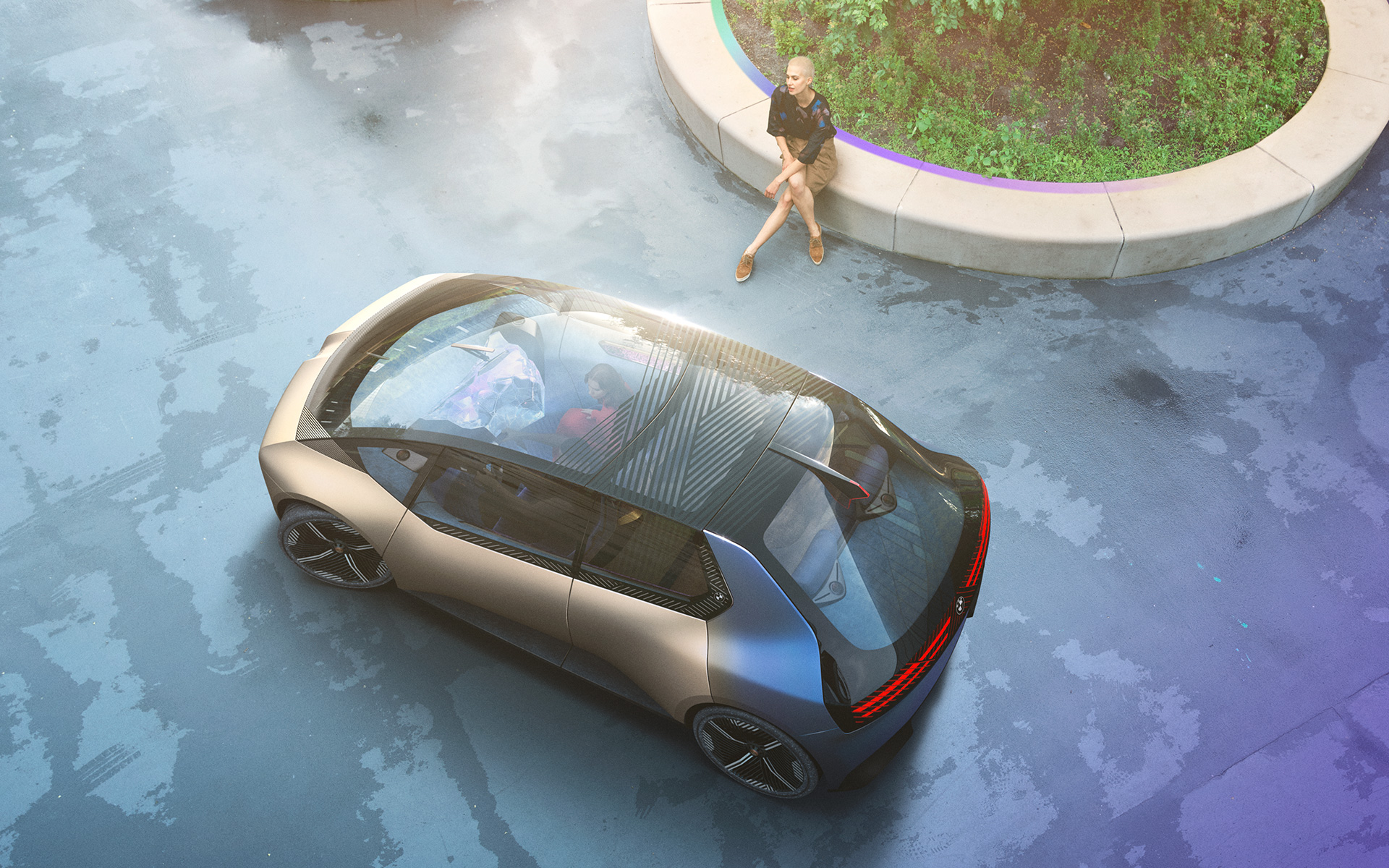 BMW i Vision Circular 2021, концепт-кар, впечатление 2