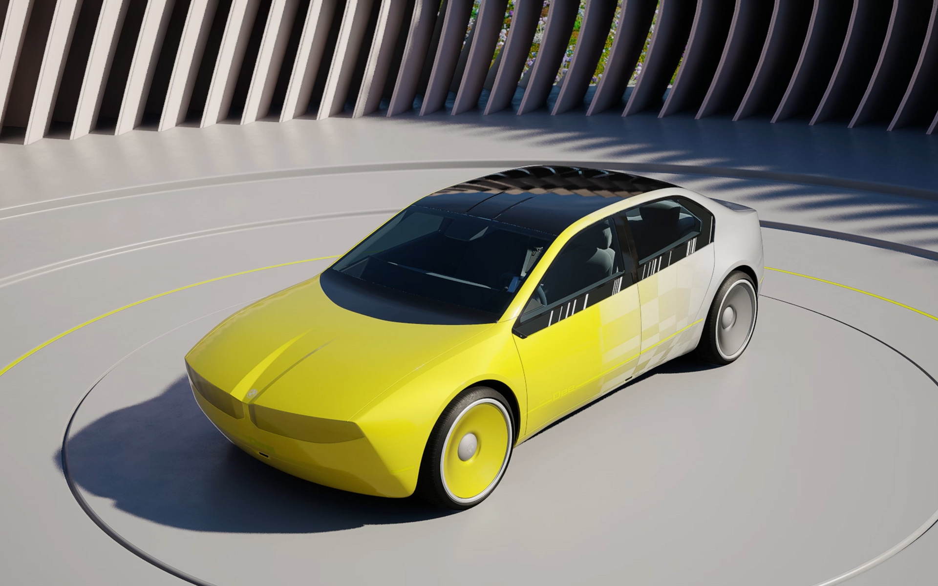 BMW i Vision Dee, концепт-кар, технология электронных чернил E-Ink