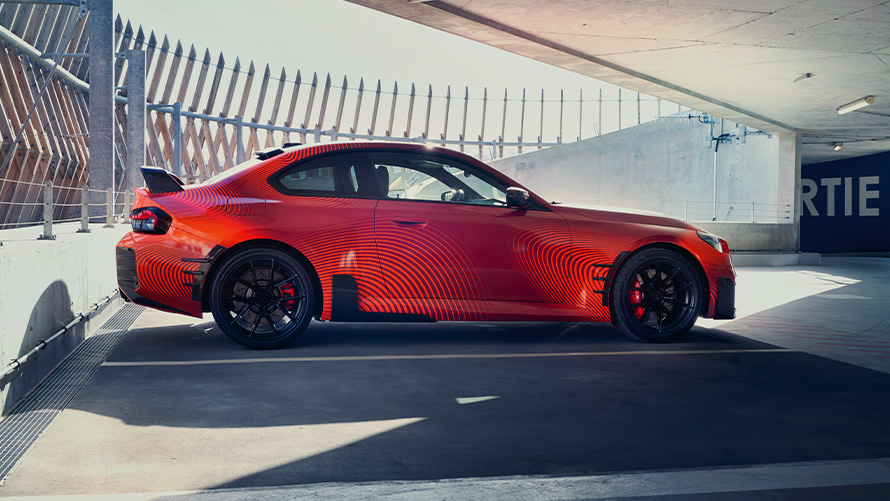 Карбоновые боковые накладки на пороги M Performance, правая Аксессуары BMW M Performance BMW G87 Правая карбоновая боковая накладка на порог M Performance