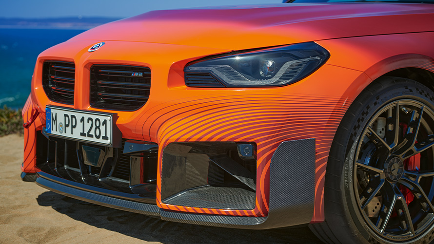 Карбоновый передний сплиттер M Performance, левый Аксессуары BMW M Performance BMW G87 Карбоновый передний сплиттер M Performance, левый