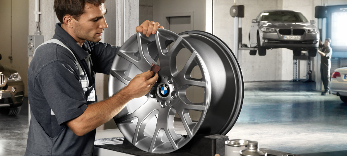 Услуга BMW по ремонту дисков Услуга BMW по ремонту дисков
