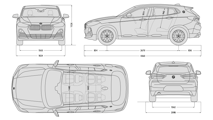 BMW X2 (F39) Двигатели и технические данные bmw.by
